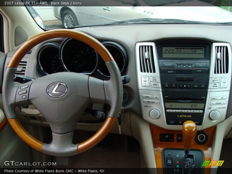 Black Onyx / Ivory 2007 Lexus RX 350 AWD