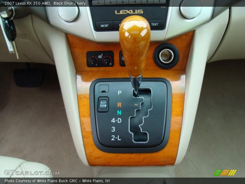 Black Onyx / Ivory 2007 Lexus RX 350 AWD