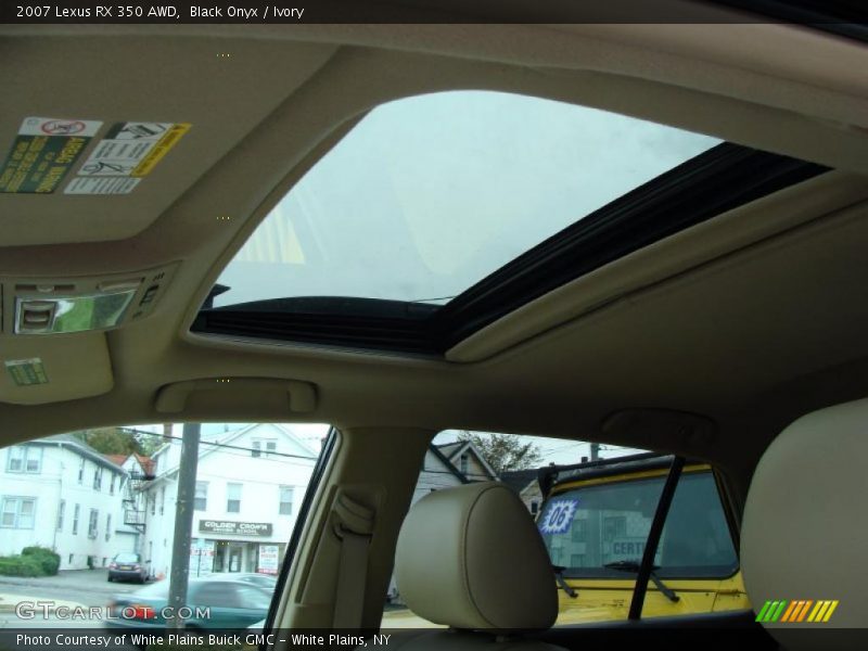 Black Onyx / Ivory 2007 Lexus RX 350 AWD