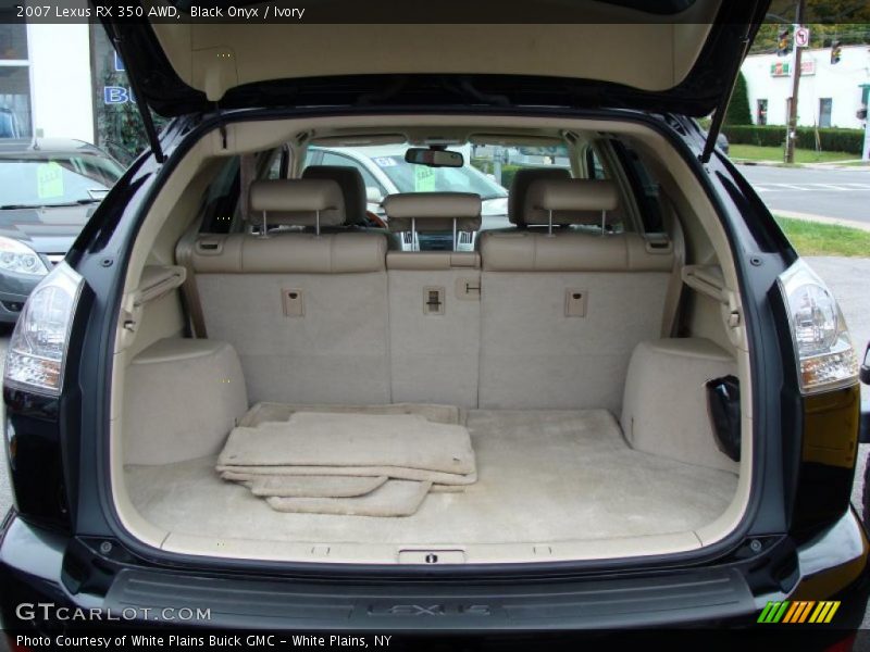 Black Onyx / Ivory 2007 Lexus RX 350 AWD