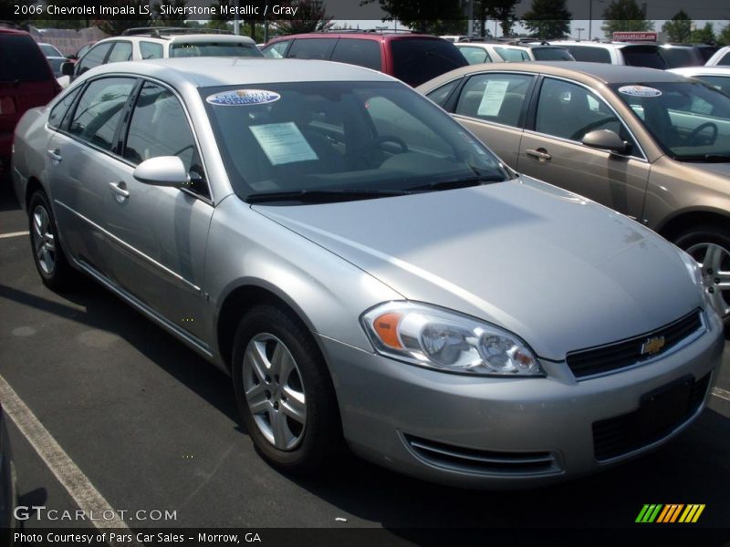 Silverstone Metallic / Gray 2006 Chevrolet Impala LS