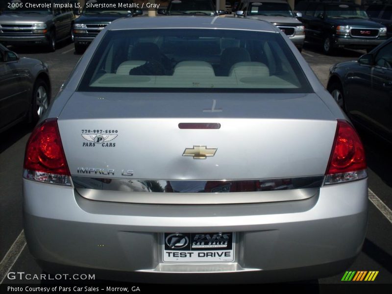 Silverstone Metallic / Gray 2006 Chevrolet Impala LS