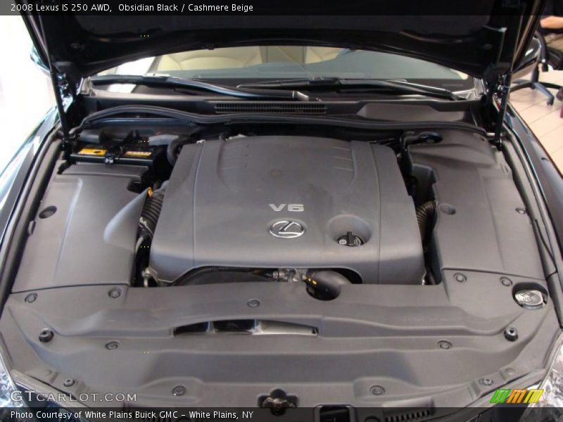 Obsidian Black / Cashmere Beige 2008 Lexus IS 250 AWD