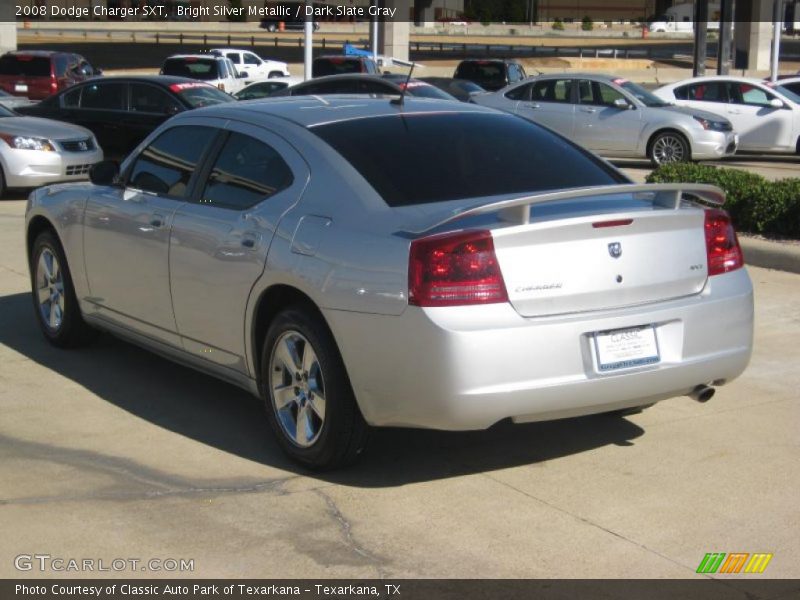 Bright Silver Metallic / Dark Slate Gray 2008 Dodge Charger SXT