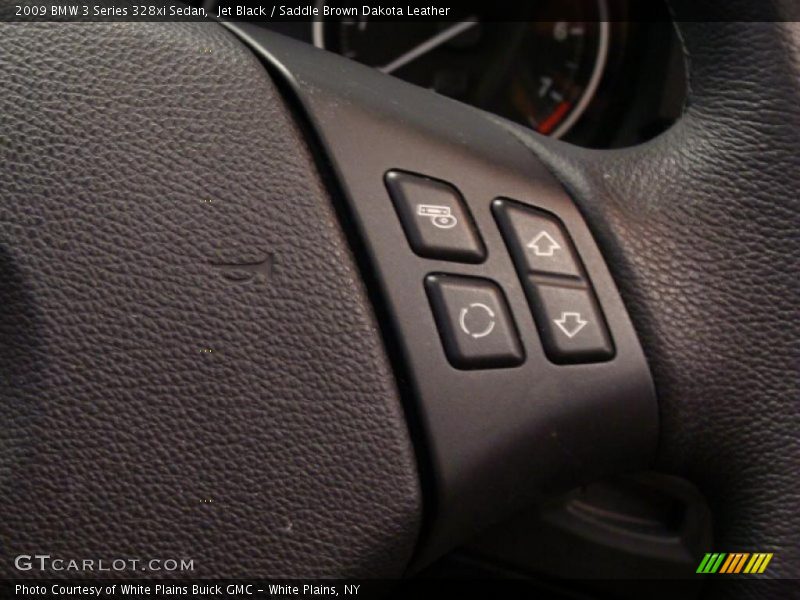 Jet Black / Saddle Brown Dakota Leather 2009 BMW 3 Series 328xi Sedan