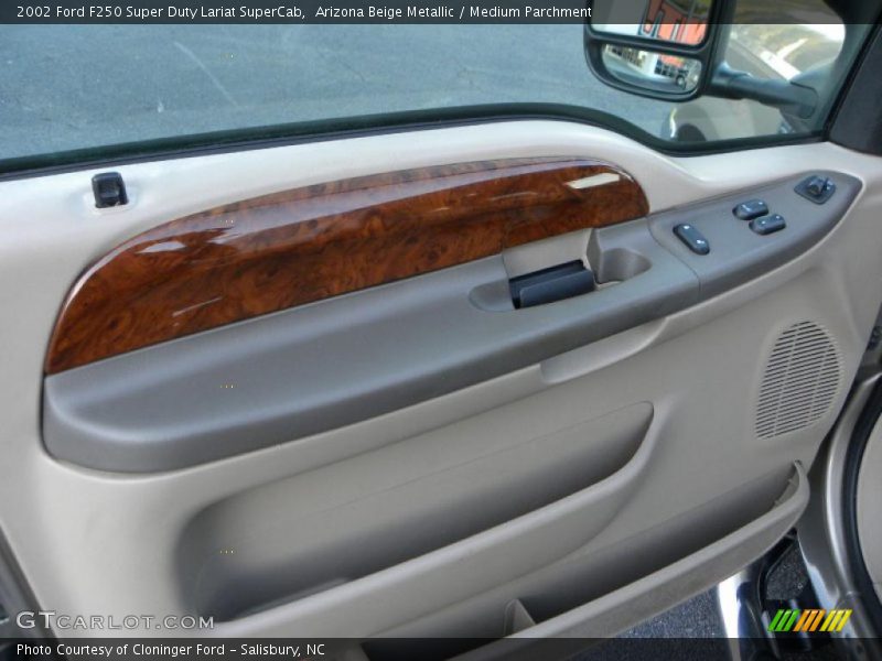  2002 F250 Super Duty Lariat SuperCab Medium Parchment Interior