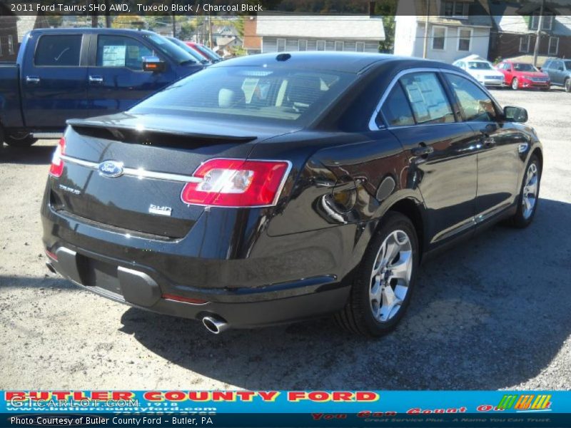 Tuxedo Black / Charcoal Black 2011 Ford Taurus SHO AWD