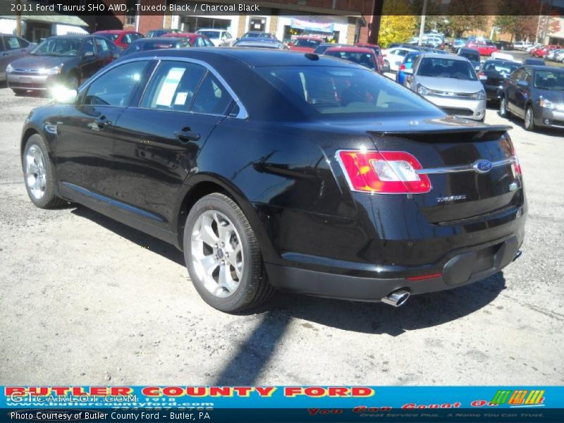 Tuxedo Black / Charcoal Black 2011 Ford Taurus SHO AWD