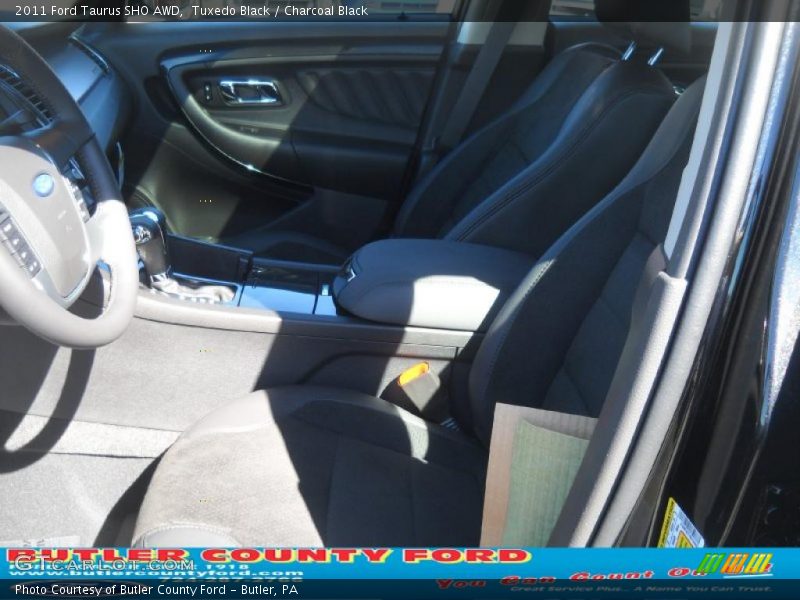 Tuxedo Black / Charcoal Black 2011 Ford Taurus SHO AWD