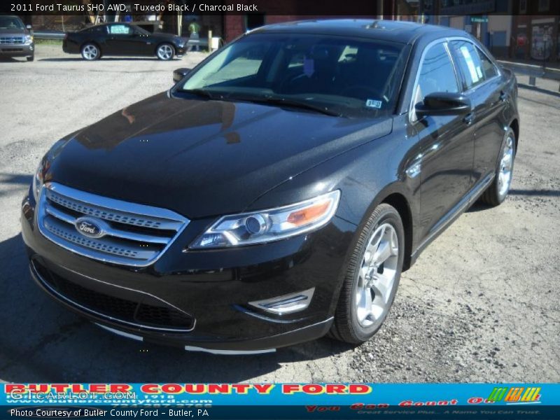 Tuxedo Black / Charcoal Black 2011 Ford Taurus SHO AWD