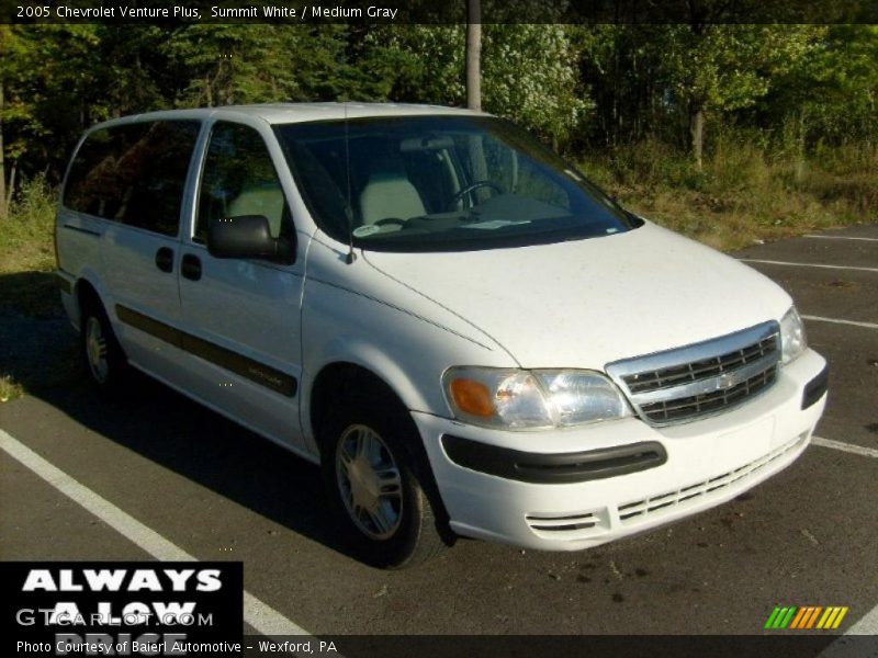 Summit White / Medium Gray 2005 Chevrolet Venture Plus