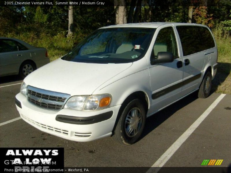 Summit White / Medium Gray 2005 Chevrolet Venture Plus