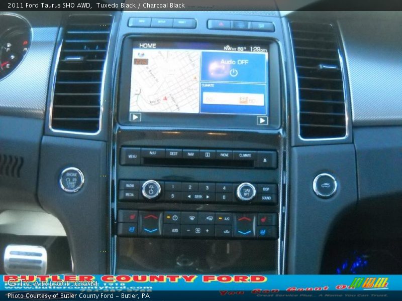 Tuxedo Black / Charcoal Black 2011 Ford Taurus SHO AWD