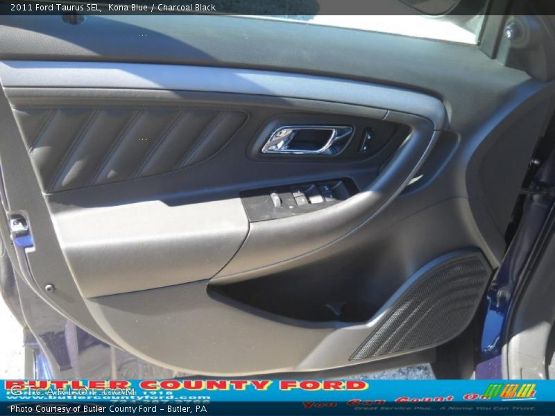 Kona Blue / Charcoal Black 2011 Ford Taurus SEL