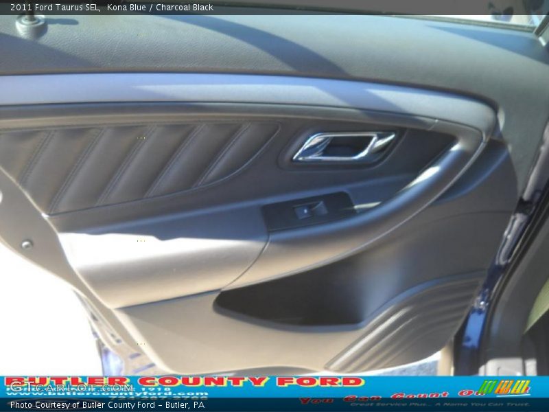 Kona Blue / Charcoal Black 2011 Ford Taurus SEL