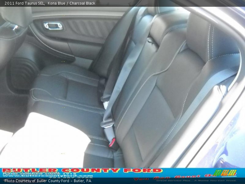 Kona Blue / Charcoal Black 2011 Ford Taurus SEL