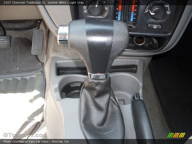 Summit White / Light Gray 2007 Chevrolet TrailBlazer LS