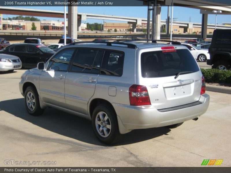 Millenium Silver Metallic / Ash Gray 2006 Toyota Highlander V6