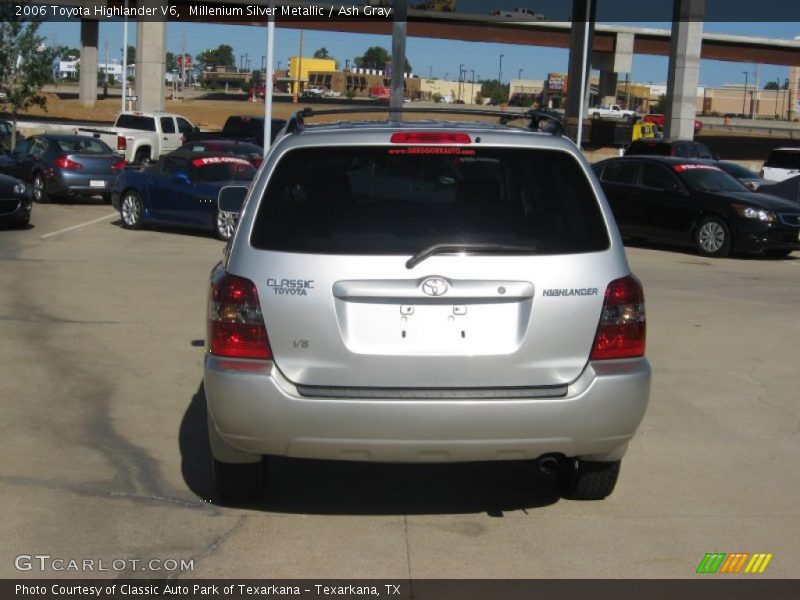 Millenium Silver Metallic / Ash Gray 2006 Toyota Highlander V6