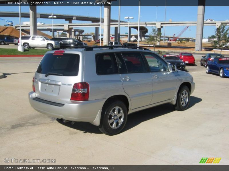 Millenium Silver Metallic / Ash Gray 2006 Toyota Highlander V6
