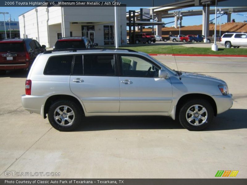 Millenium Silver Metallic / Ash Gray 2006 Toyota Highlander V6