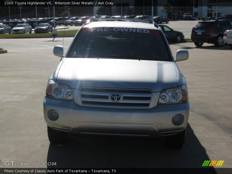 Millenium Silver Metallic / Ash Gray 2006 Toyota Highlander V6