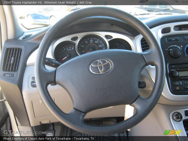 Millenium Silver Metallic / Ash Gray 2006 Toyota Highlander V6