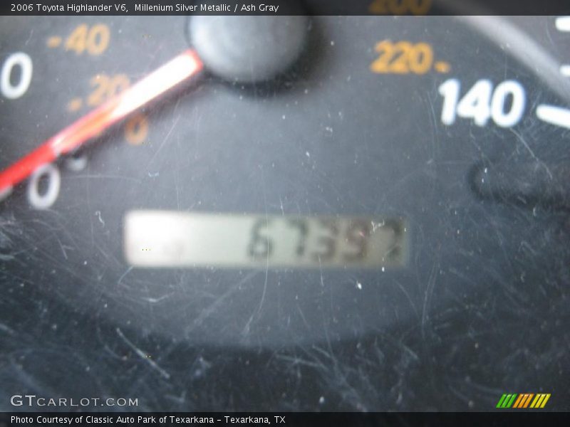 Millenium Silver Metallic / Ash Gray 2006 Toyota Highlander V6