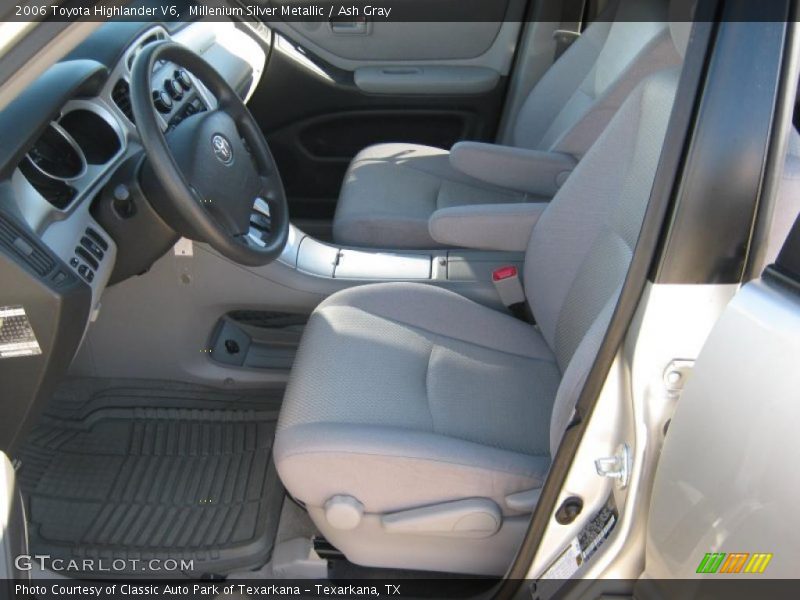 Millenium Silver Metallic / Ash Gray 2006 Toyota Highlander V6