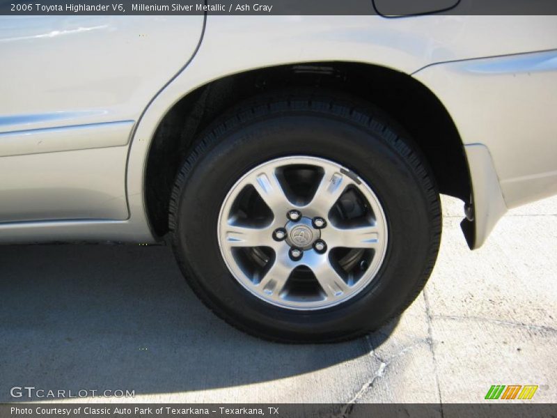 Millenium Silver Metallic / Ash Gray 2006 Toyota Highlander V6