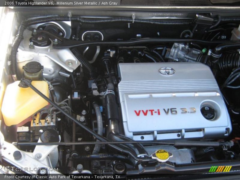 Millenium Silver Metallic / Ash Gray 2006 Toyota Highlander V6