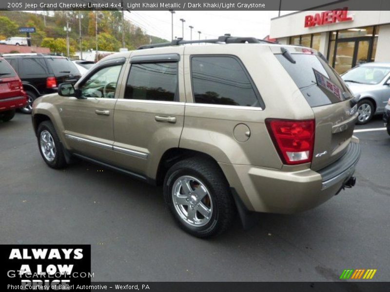 Light Khaki Metallic / Dark Khaki/Light Graystone 2005 Jeep Grand Cherokee Limited 4x4