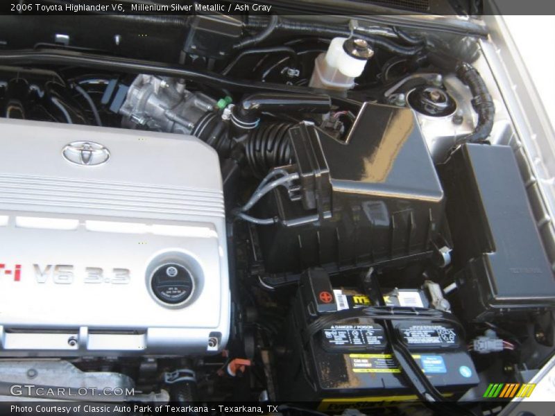 Millenium Silver Metallic / Ash Gray 2006 Toyota Highlander V6