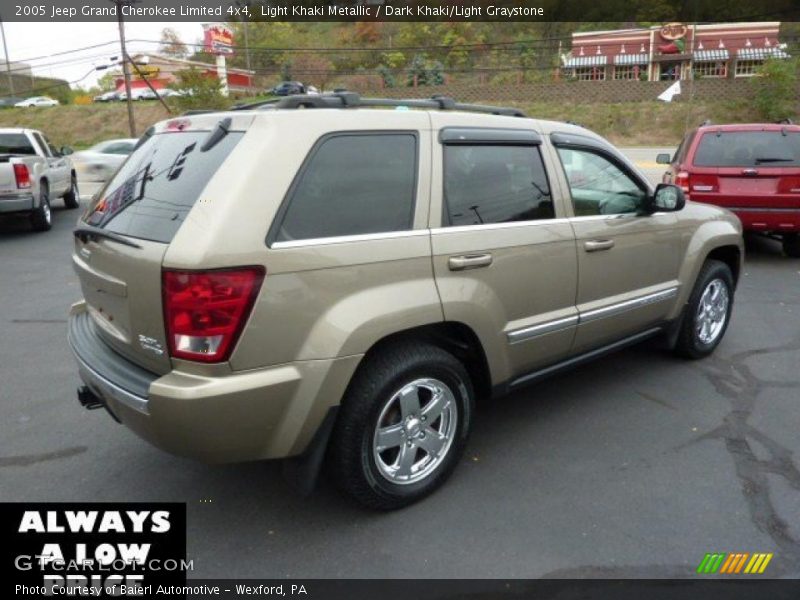 Light Khaki Metallic / Dark Khaki/Light Graystone 2005 Jeep Grand Cherokee Limited 4x4