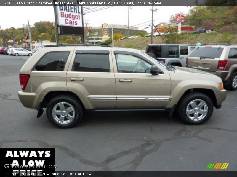 Light Khaki Metallic / Dark Khaki/Light Graystone 2005 Jeep Grand Cherokee Limited 4x4