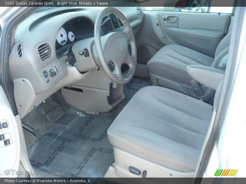  2003 Caravan Sport Taupe Interior