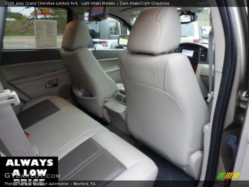 Light Khaki Metallic / Dark Khaki/Light Graystone 2005 Jeep Grand Cherokee Limited 4x4