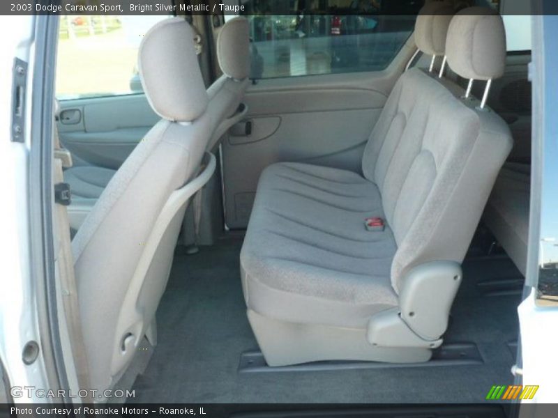  2003 Caravan Sport Taupe Interior