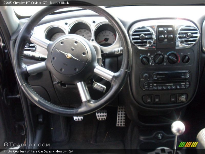 Dashboard of 2005 PT Cruiser GT
