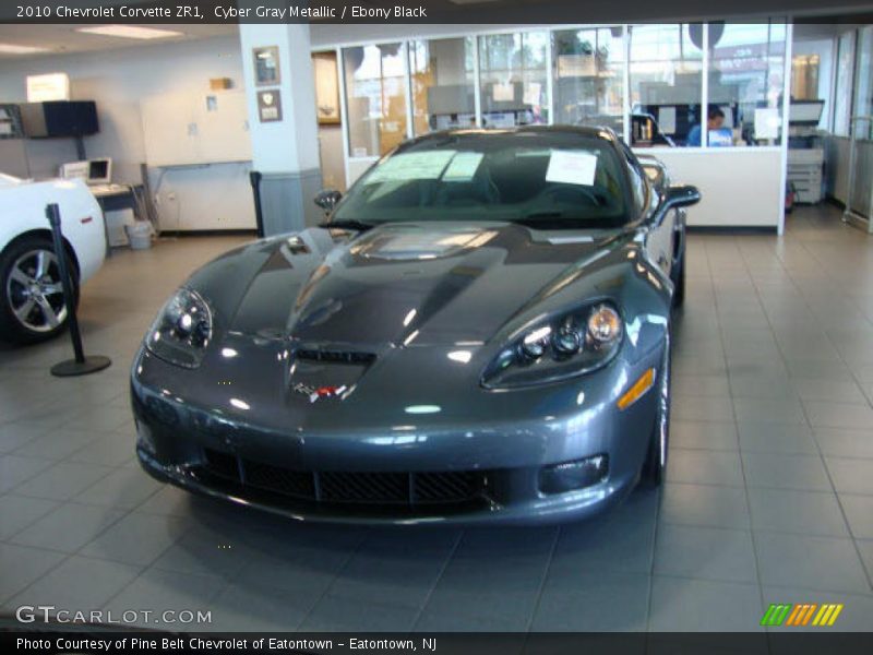 Cyber Gray Metallic / Ebony Black 2010 Chevrolet Corvette ZR1
