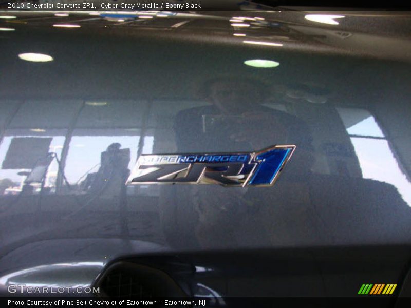 Cyber Gray Metallic / Ebony Black 2010 Chevrolet Corvette ZR1