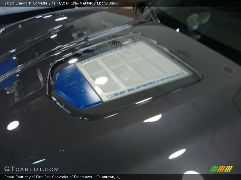 Cyber Gray Metallic / Ebony Black 2010 Chevrolet Corvette ZR1