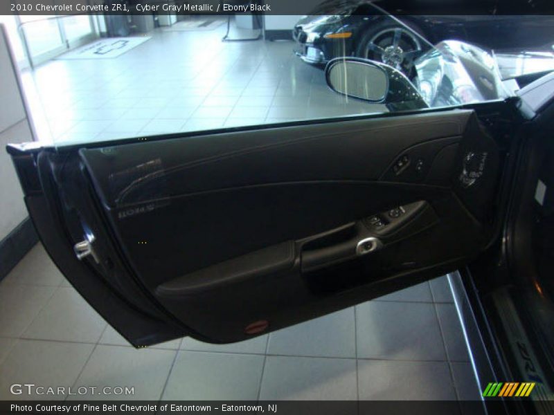 Cyber Gray Metallic / Ebony Black 2010 Chevrolet Corvette ZR1