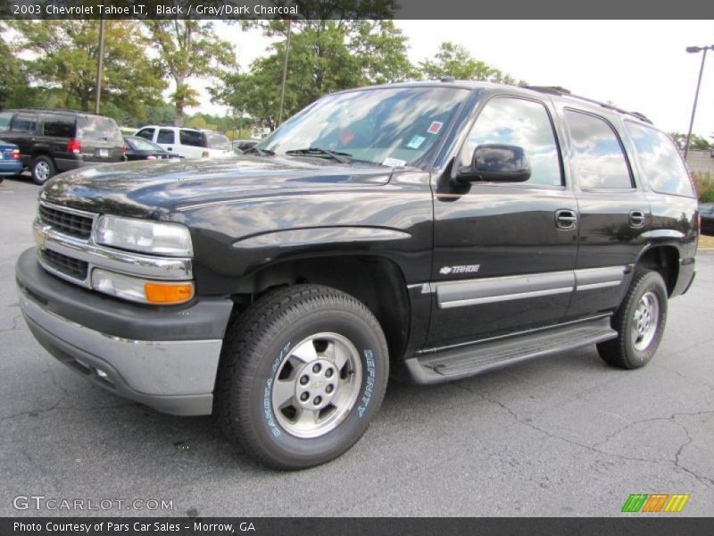 Black / Gray/Dark Charcoal 2003 Chevrolet Tahoe LT