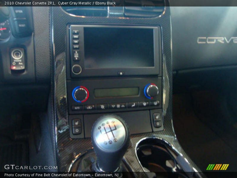 Controls of 2010 Corvette ZR1