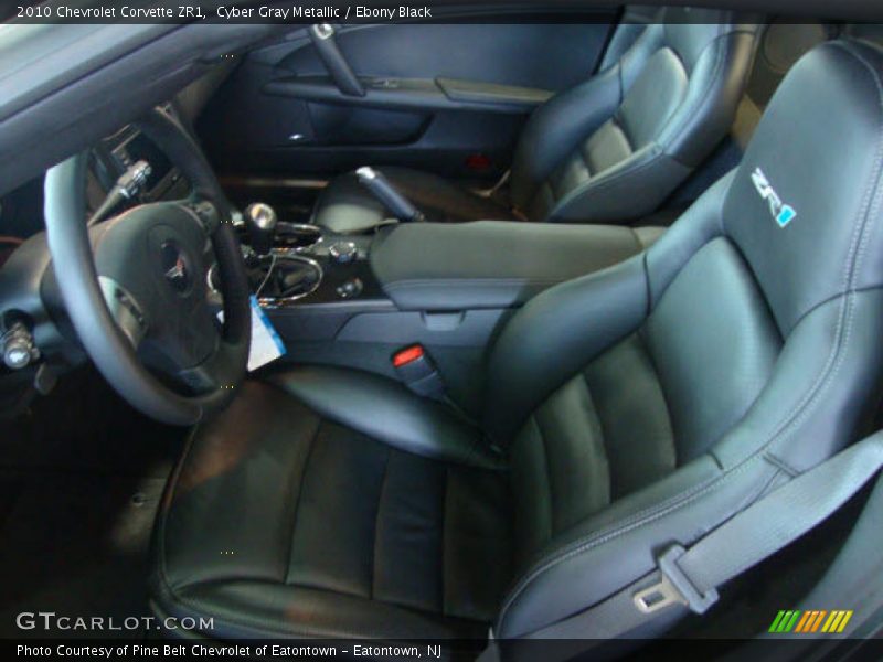  2010 Corvette ZR1 Ebony Black Interior
