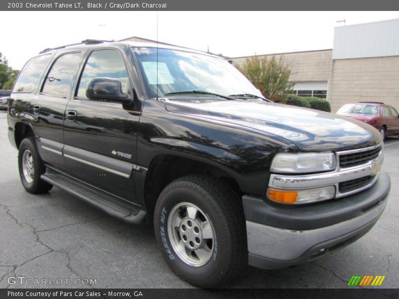 Black / Gray/Dark Charcoal 2003 Chevrolet Tahoe LT