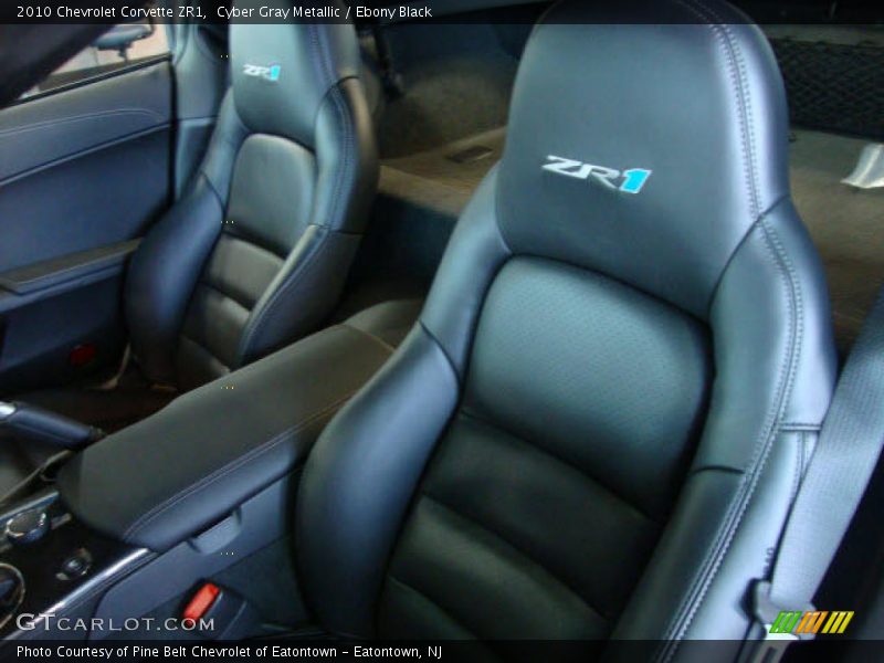  2010 Corvette ZR1 Ebony Black Interior