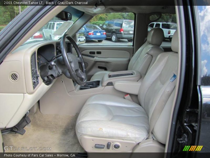 Black / Gray/Dark Charcoal 2003 Chevrolet Tahoe LT