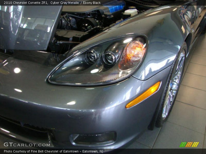 Cyber Gray Metallic / Ebony Black 2010 Chevrolet Corvette ZR1